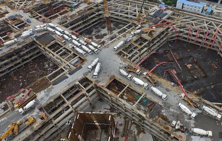 混凝土、泵車、攪拌車