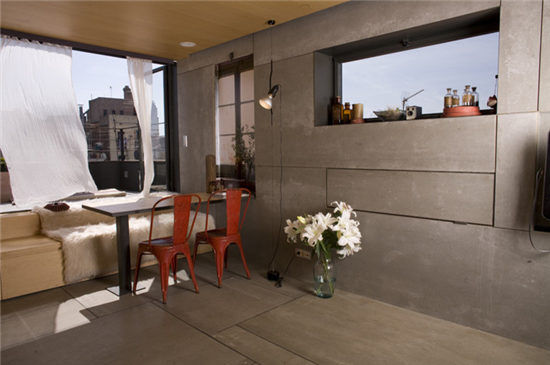 混凝土、混凝土原木擦出火花