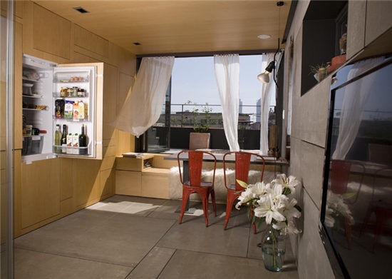 原木與混凝土擦出火花、混凝土