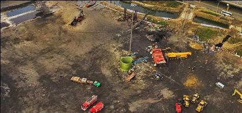 工程機械、天津港