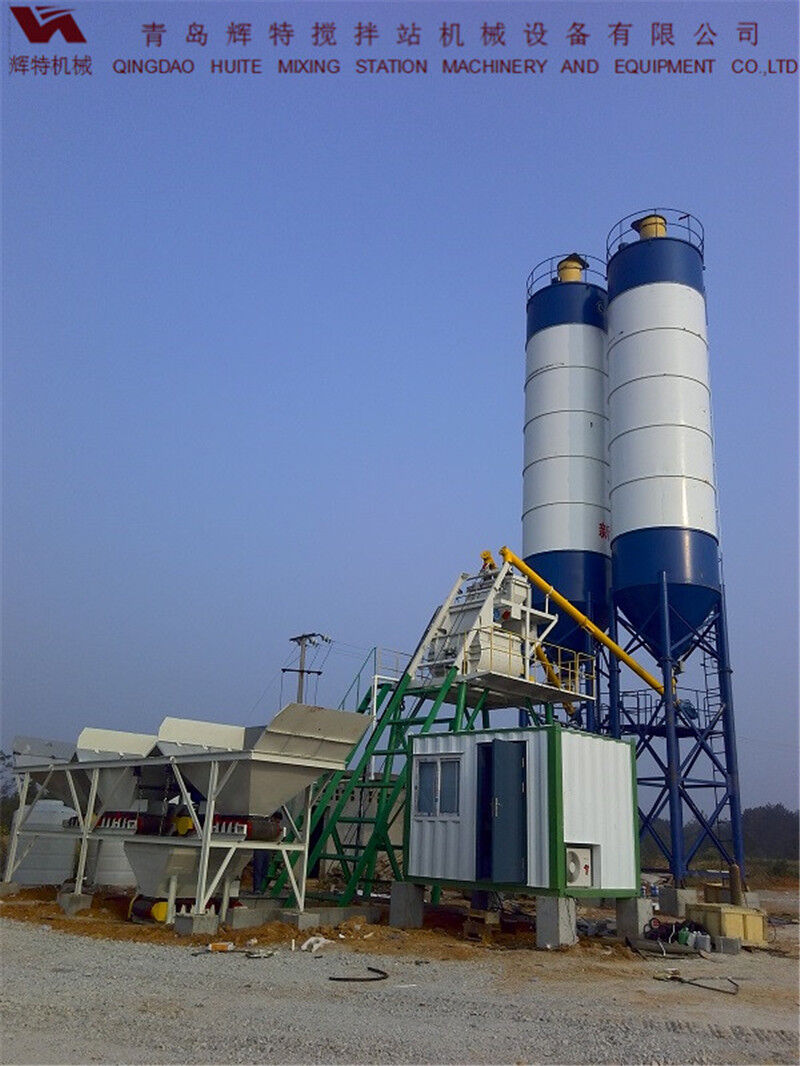 攪拌站HZS35易損件少，維護簡單，運行費用低