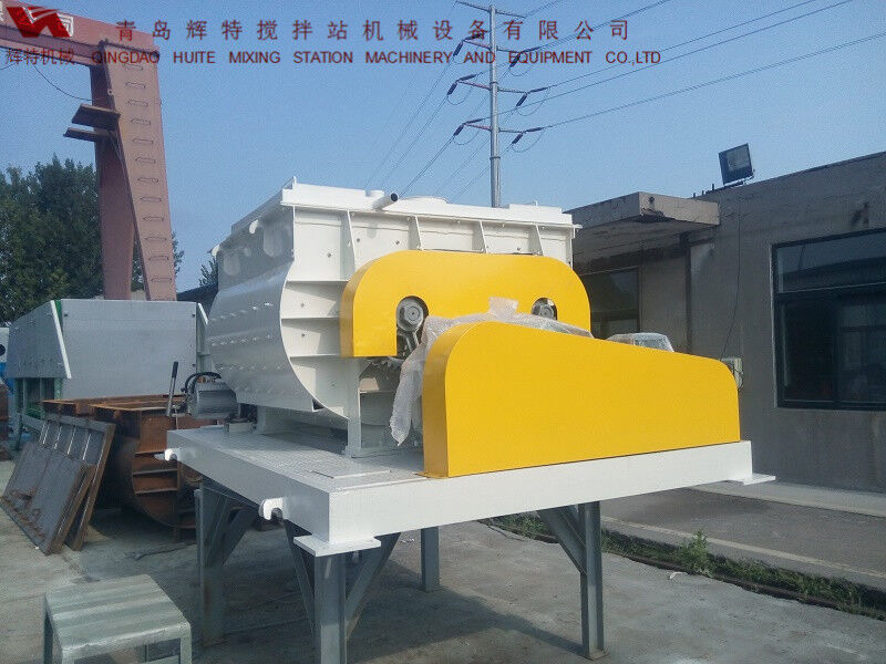 JS750攪拌臂采用偏心式設(shè)計(jì)，延長(zhǎng)使用壽命，青島輝特機(jī)械