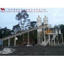 混凝土攪拌站HZS90攪拌臂布置合理，攪拌性能強