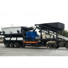 一臺移動式的破碎機(jī)價格多少？生產(chǎn)能力大不大？Z100