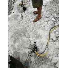 大山拆除石頭破碎用機載分石機設(shè)備