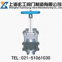 PZ43N美標(biāo)手動(dòng)對(duì)夾式刀形閘閥