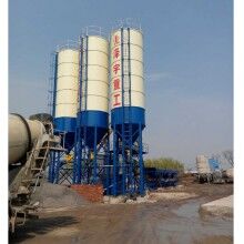 高清圖細節(jié)圖城鎮(zhèn)化建設小型混凝土攪拌站澤宇重工HZS75混凝土攪拌站